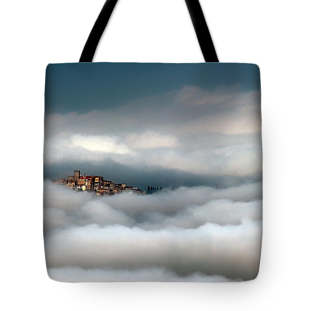 Tranquility Tote Bag featuring the photograph Pofi - Fr Italy by Graziano