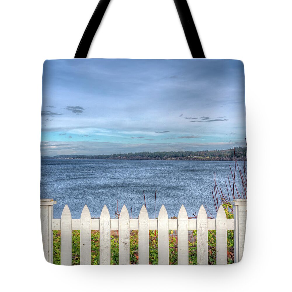 Seattle Tote Bag featuring the photograph Port Gamble by Spencer McDonald