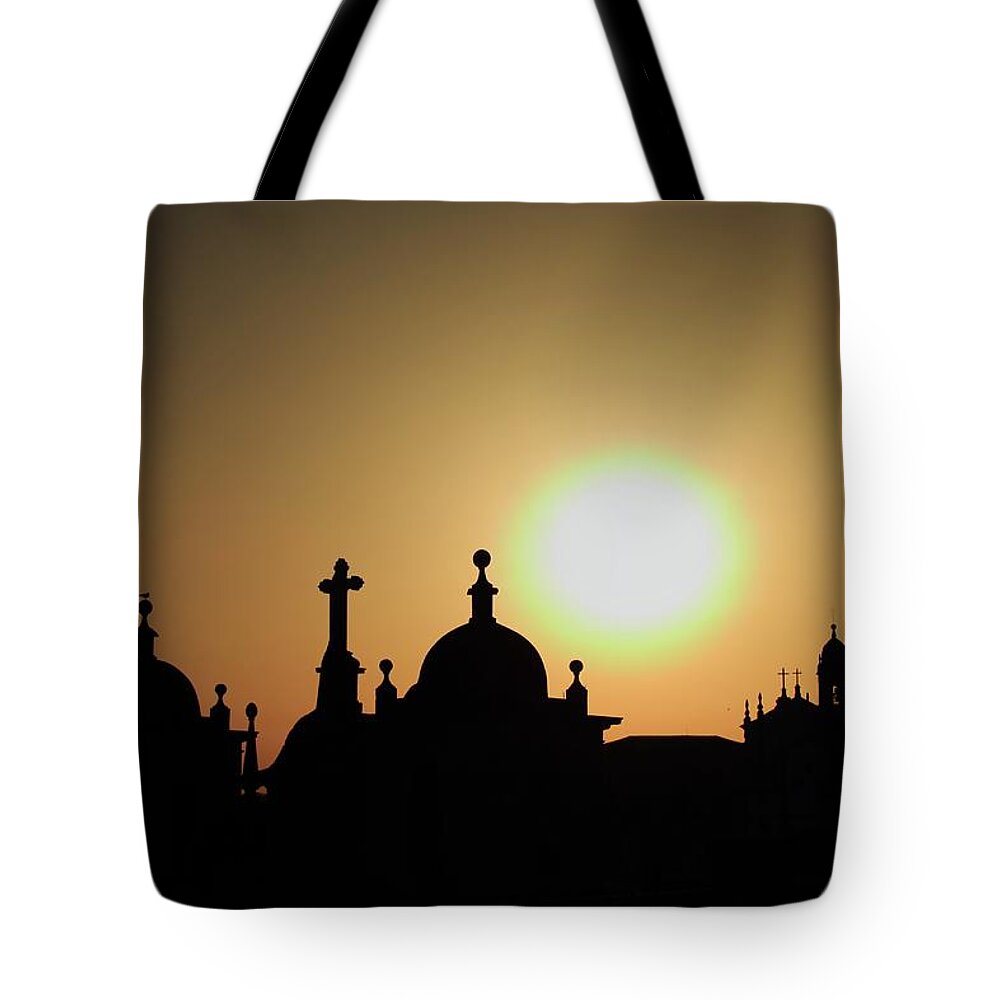 Built Structure Tote Bag featuring the photograph Porto, Portugal by Laurent Sauvel