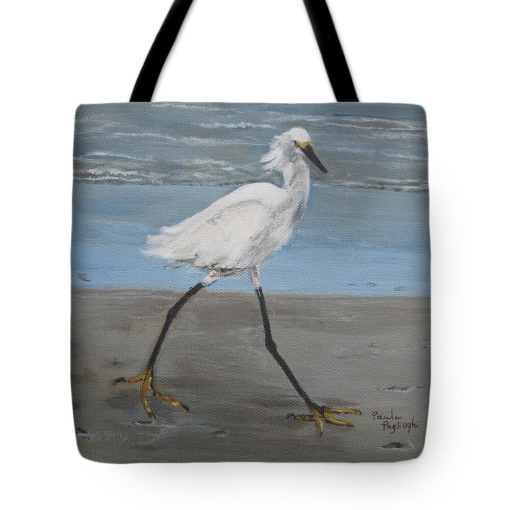 Painting Tote Bag featuring the painting Prancer by Paula Pagliughi