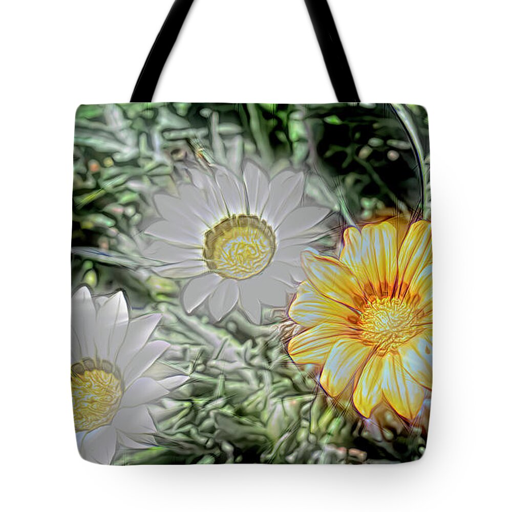 Wildflowers Tote Bag featuring the photograph Pressed flowers by Cathy Anderson