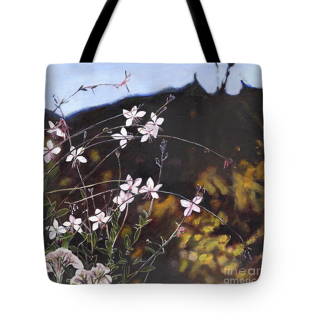 21st Century Tote Bag featuring the painting Provencal Garden I, 2014 by Helen White