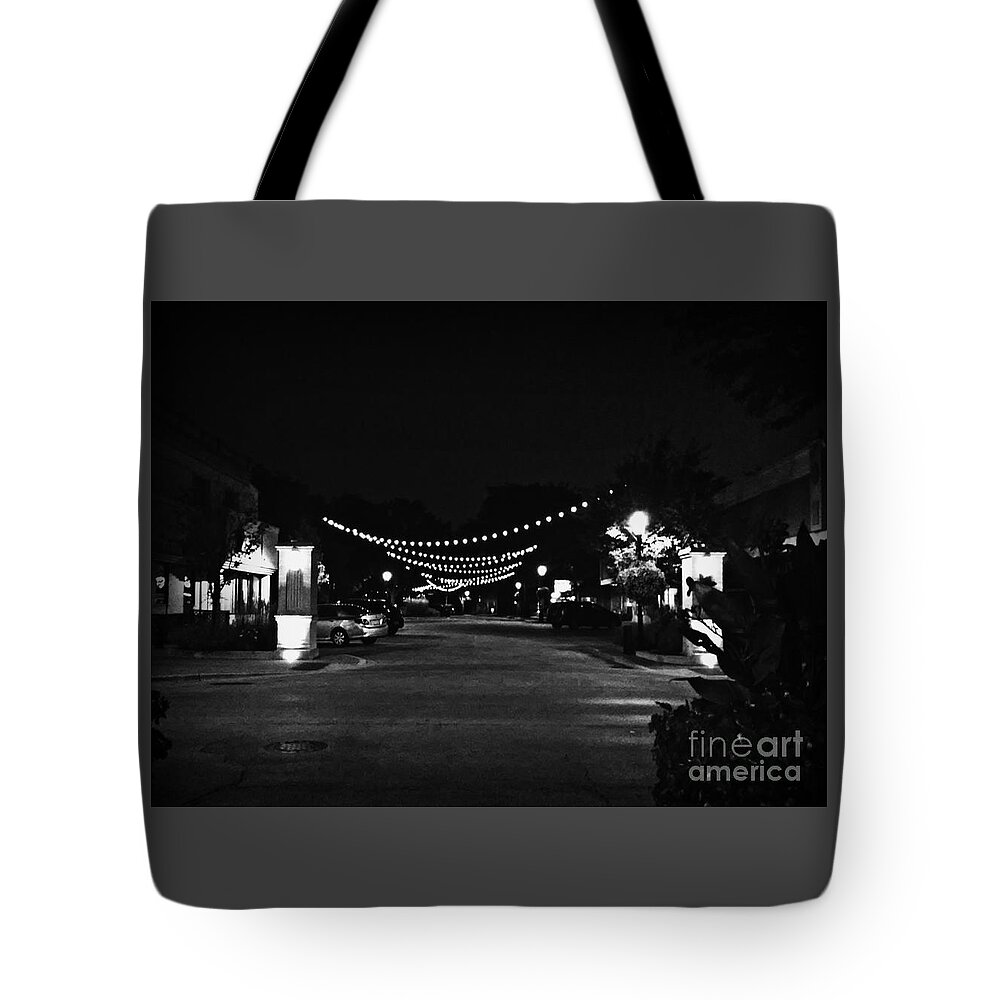 Street Tote Bag featuring the photograph Quiet Beauty by Frank J Casella