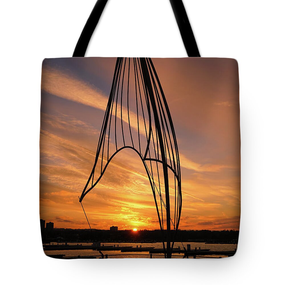 Rafaga Unleashed Sunset Tote Bag featuring the photograph Rafaga Unleashed Sunset 2 by Rachel Cohen
