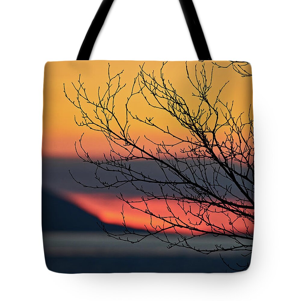 Lake Superior Tote Bag featuring the photograph Reach for the Sky by Doug Gibbons