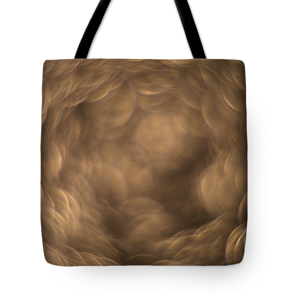Bokeh Tote Bag featuring the photograph Real extreme photographic optic color bokeh II by Hernan Bua