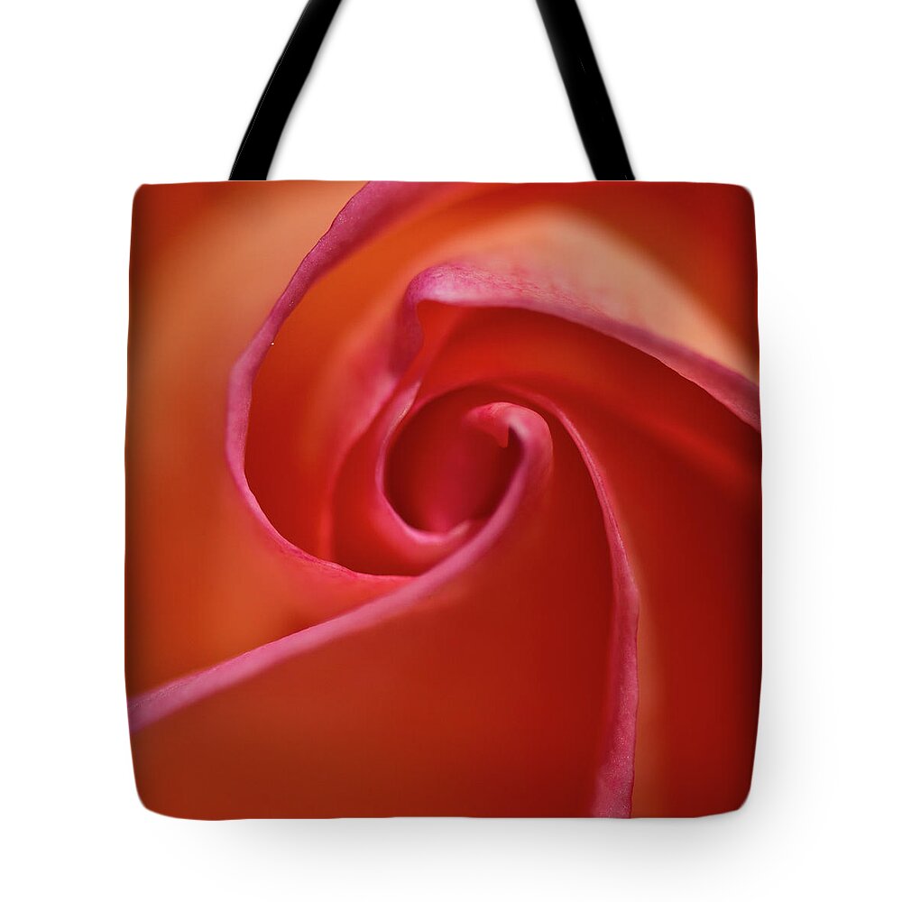 Petal Tote Bag featuring the photograph Red Rose by S0ulsurfing - Jason Swain