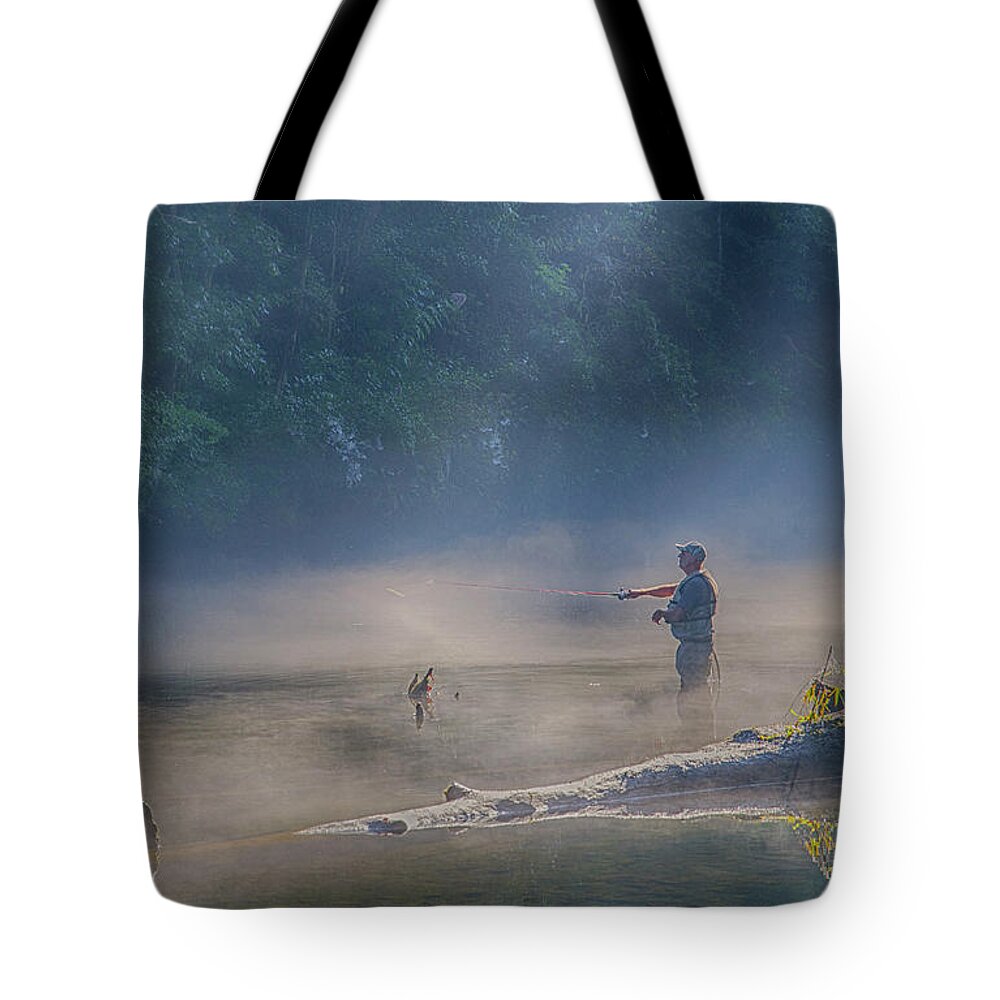Retirement Tote Bag featuring the photograph Retirement by Jim Cook