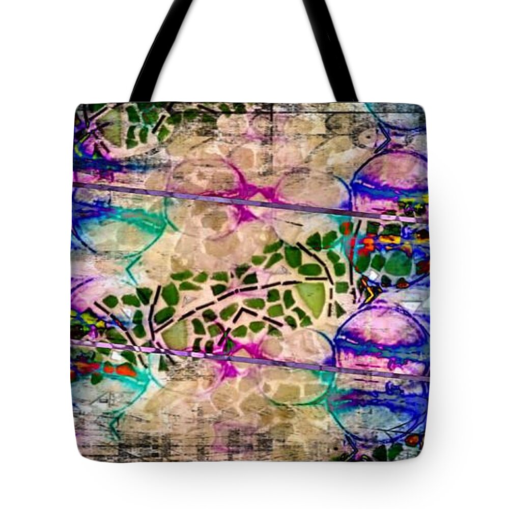 8 Tote Bag featuring the digital art Right Path 8 by Scott S Baker