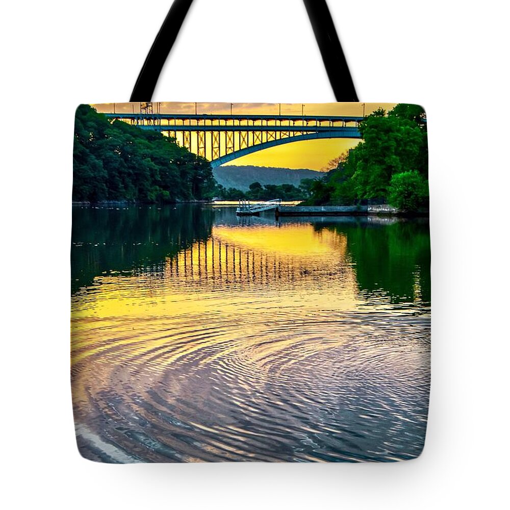 Inwood Tote Bag featuring the photograph Ripple by Shannon Kelly
