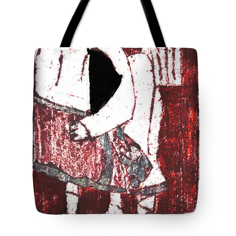 Stravinksy Tote Bag featuring the painting Rite of Spring 46 by Edgeworth Johnstone