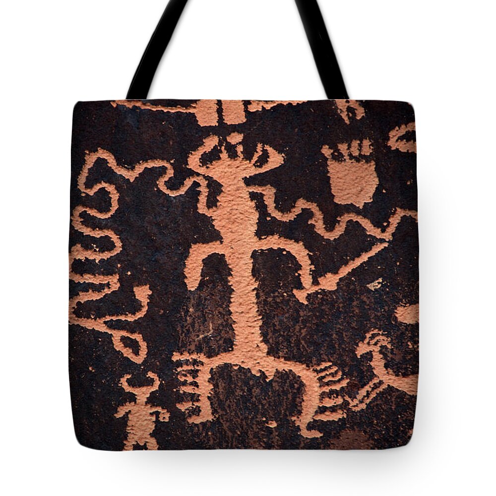 Outdoors Tote Bag featuring the photograph Rock Art by Mark Newman