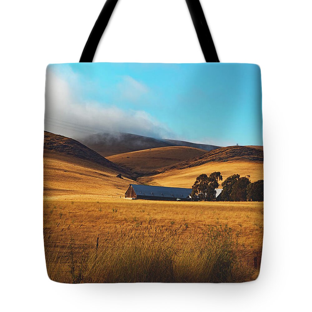 California Tote Bag featuring the photograph Rolling Hills Of California by Mountain Dreams