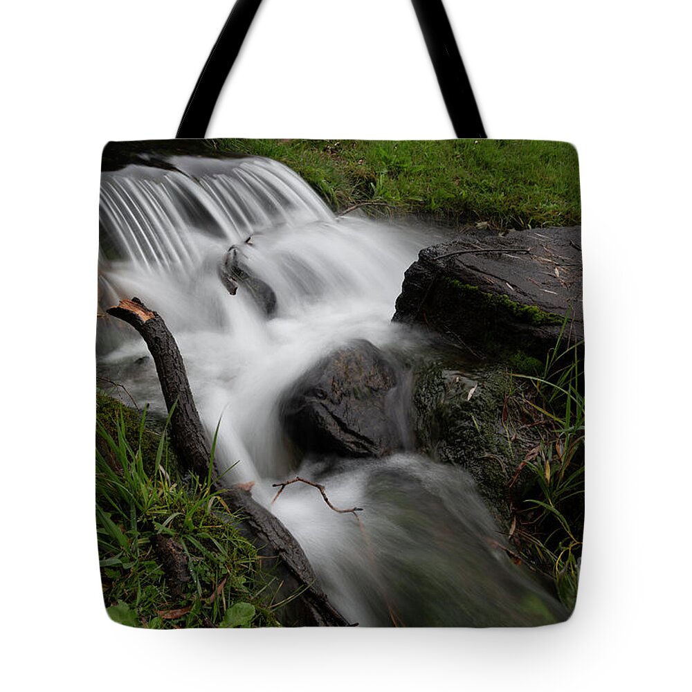 Water Tote Bag featuring the photograph Among The Water by Jaime Miller