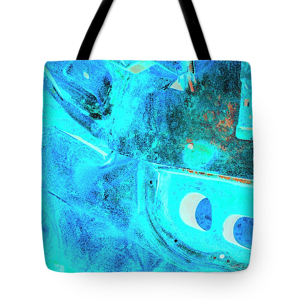 Rust Scapes #3 Tote Bag featuring the photograph Rust Scapes #3 by Jessica Levant