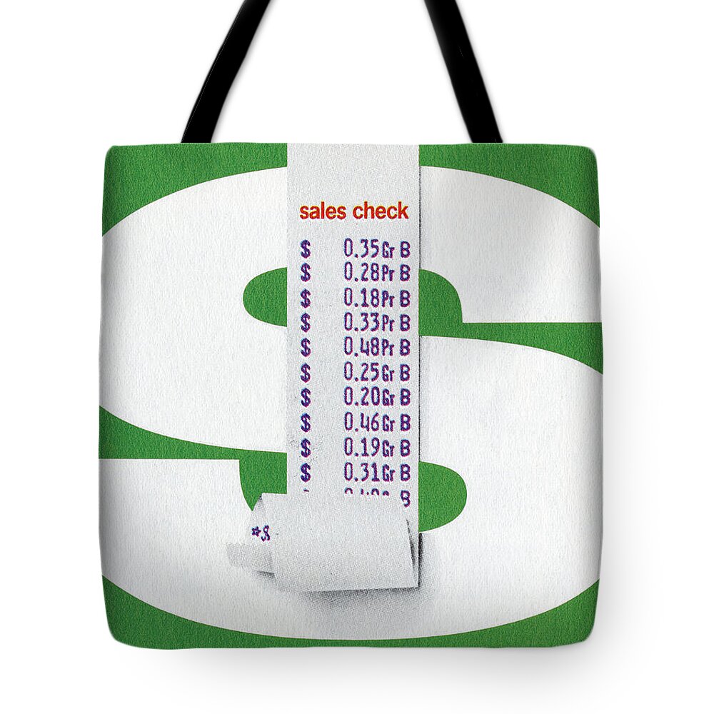 Receipt Tote Bags