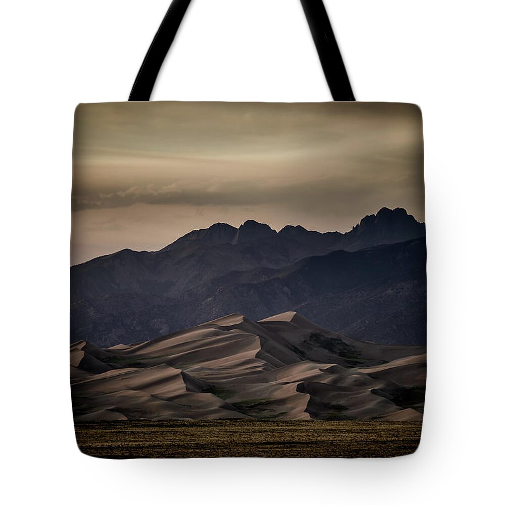  Tote Bag featuring the photograph Sand Dunes by Mati Krimerman