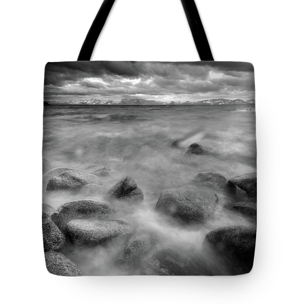 Scenics Tote Bag featuring the photograph Sand Harbor, Lake Tahoe State Park by David Kiene