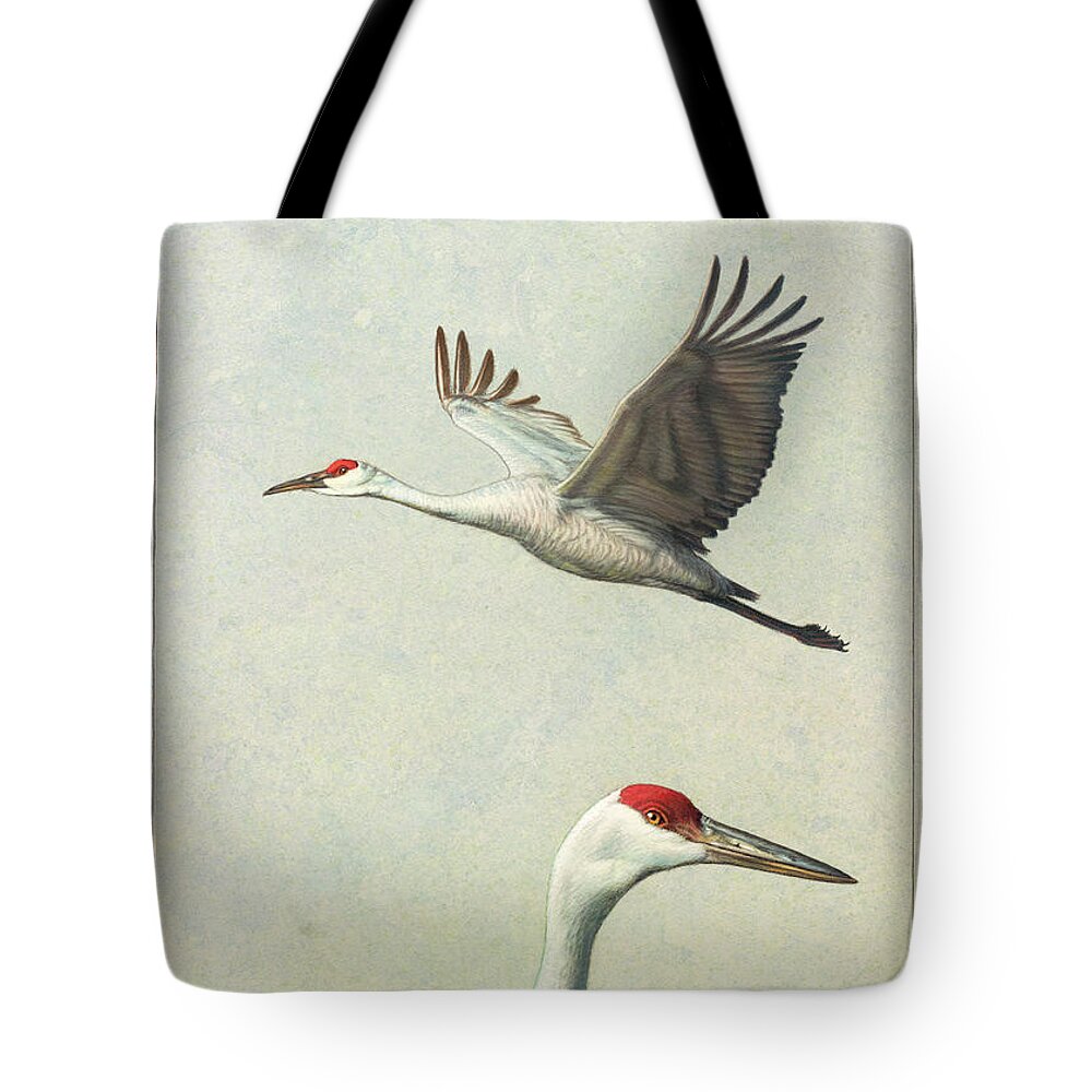 Crane Tote Bags