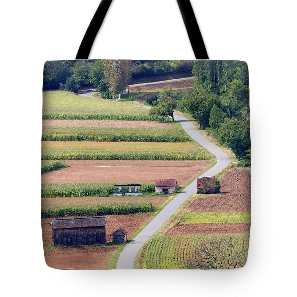 Europe Tote Bag featuring the photograph Scenic rural France - The Lot by Seeables Visual Arts