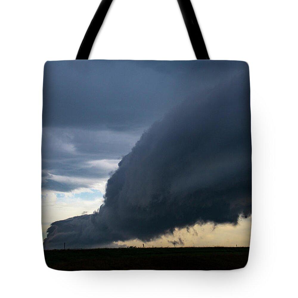Nebraskasc Tote Bag featuring the photograph September Thunderstorms 003 by NebraskaSC