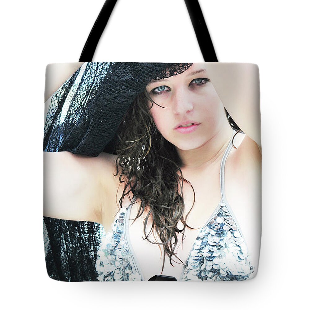 Girl Tote Bag featuring the photograph Shading Of Pleasure by Robert WK Clark