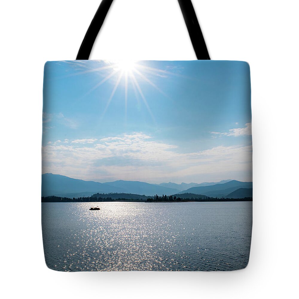 Lake Tote Bag featuring the photograph Shadow Mountain Lake by Nicole Lloyd