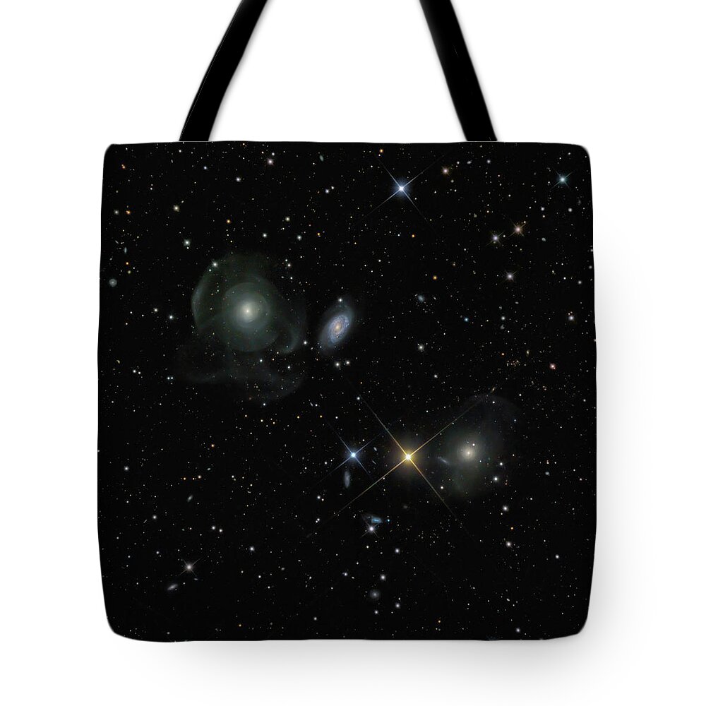 New Mexico Tote Bag featuring the photograph Shell Galaxies by Image By Marco Lorenzi, Www.glitteringlights.com