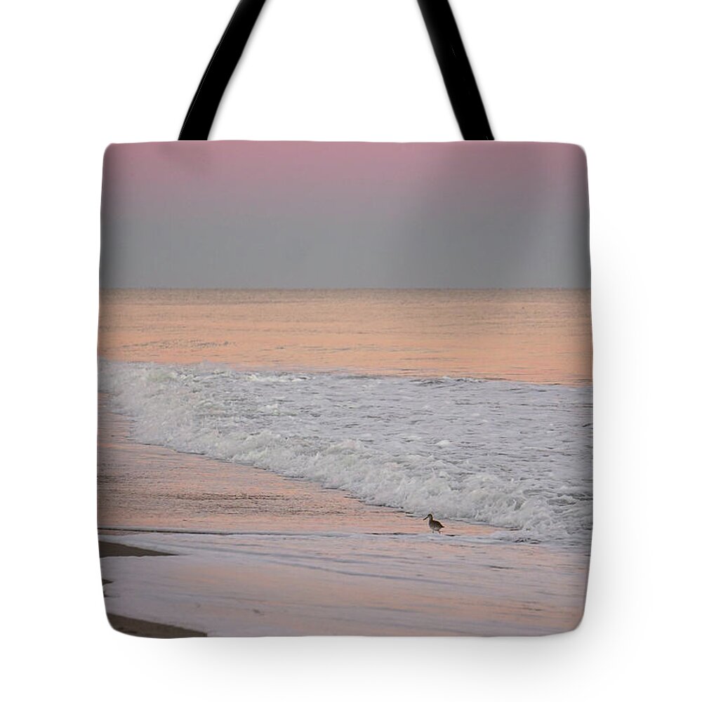 Beach Tote Bag featuring the photograph Sherbet Surf by Tana Reiff