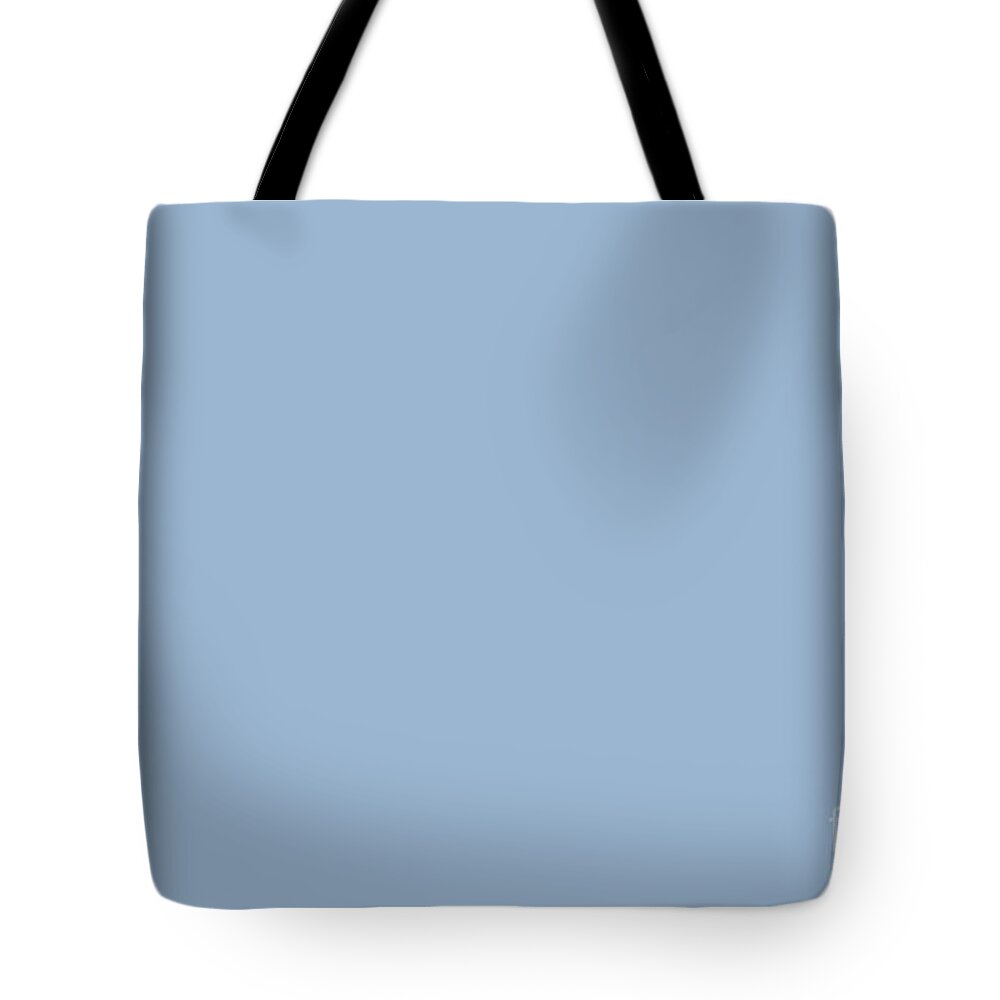 Pastel Tote Bag featuring the digital art Sherwin Williams Trending Colors of 2019 Celestial Pastel Blue SW 6808 Solid Color by PIPA Fine Art - Simply Solid