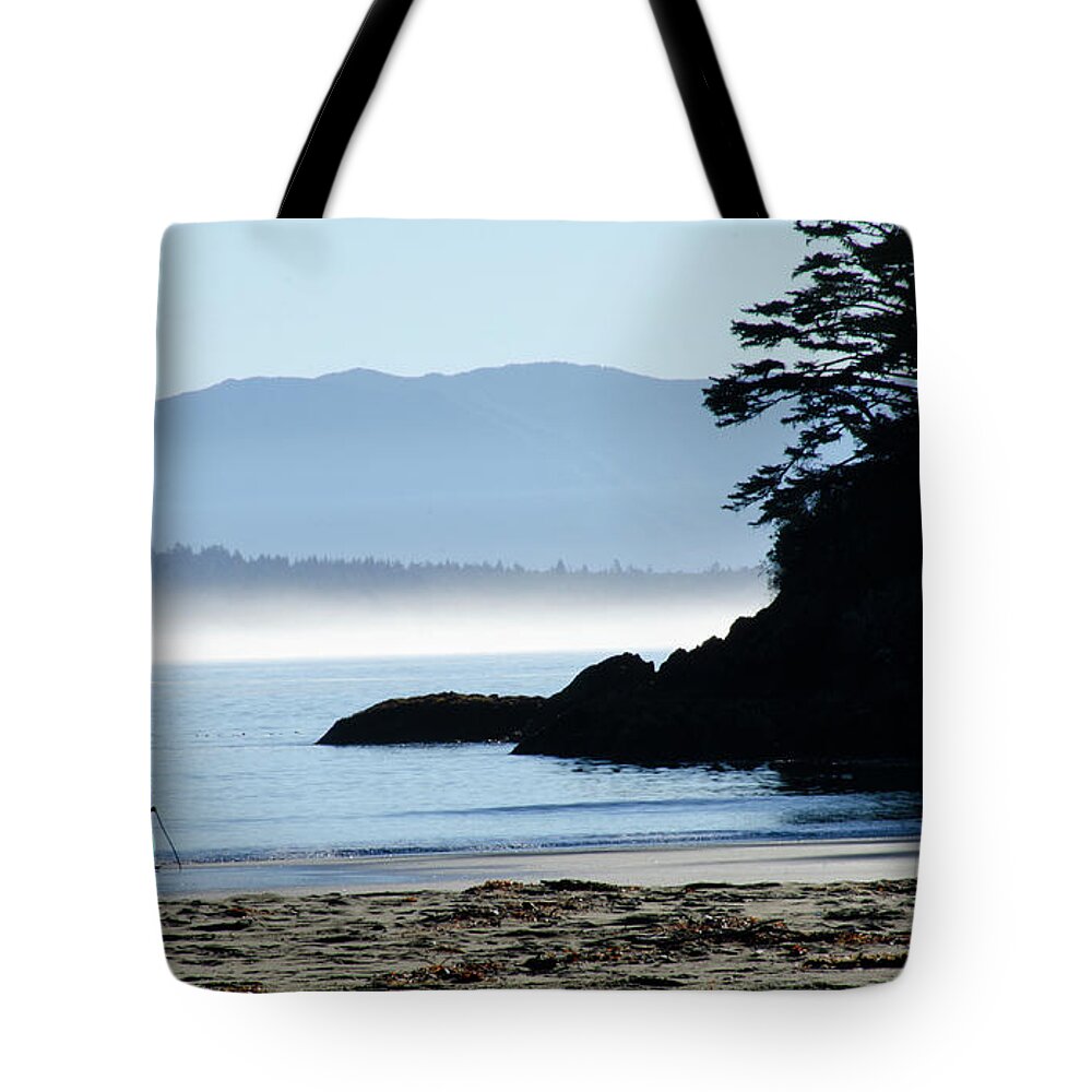 Silence And I Tote Bag featuring the photograph Silence And I by Bob Christopher