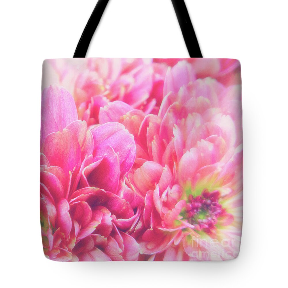 Pink Tote Bag featuring the photograph Soft and Light 48 by Becqi Sherman