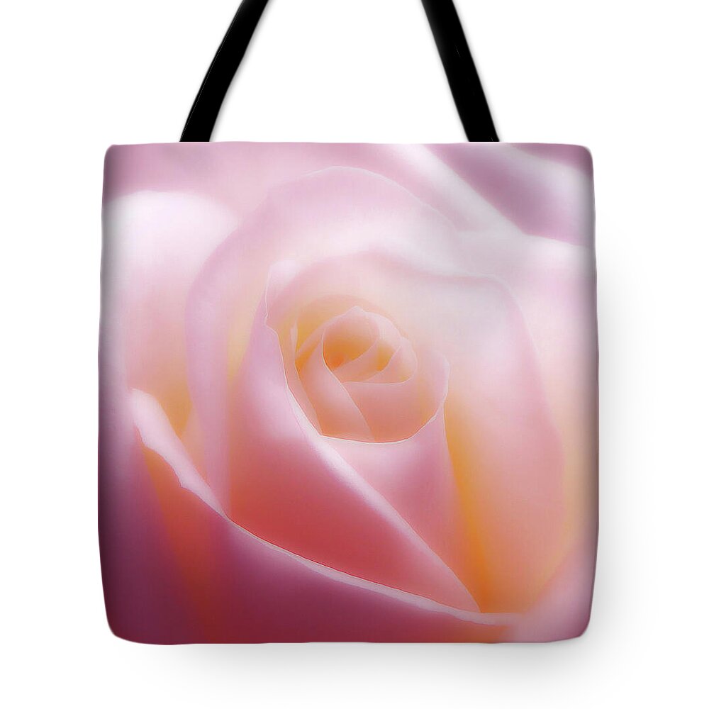 Rose Tote Bag featuring the photograph Soft Beauty by Johanna Hurmerinta