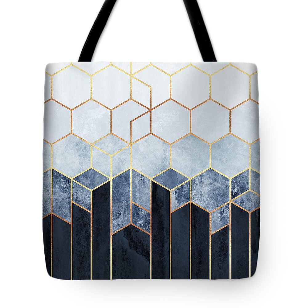 Abstract Pattern Tote Bags