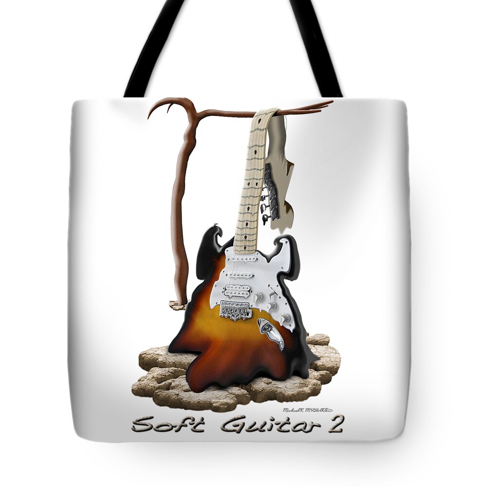 Rock And Roll Tote Bag featuring the photograph Soft Guitar 2 by Mike McGlothlen