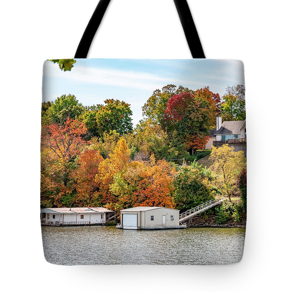 Autumn Tote Bag featuring the photograph South Grand Autumn by David Wagenblatt