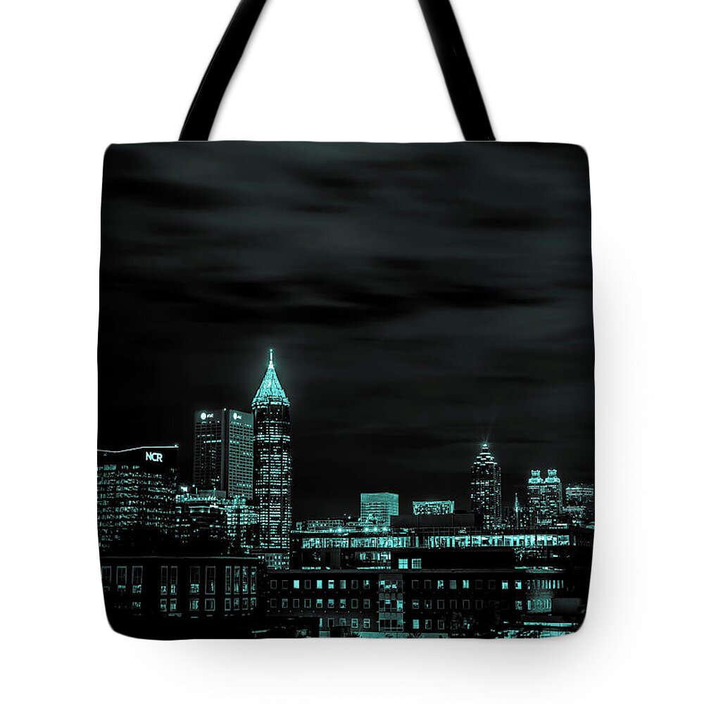 Atlanta Tote Bag featuring the photograph South of Gotham by Kenny Thomas