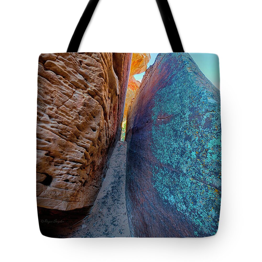 Beautiful Photos Tote Bag featuring the photograph South of Pryors 21 by Roger Snyder