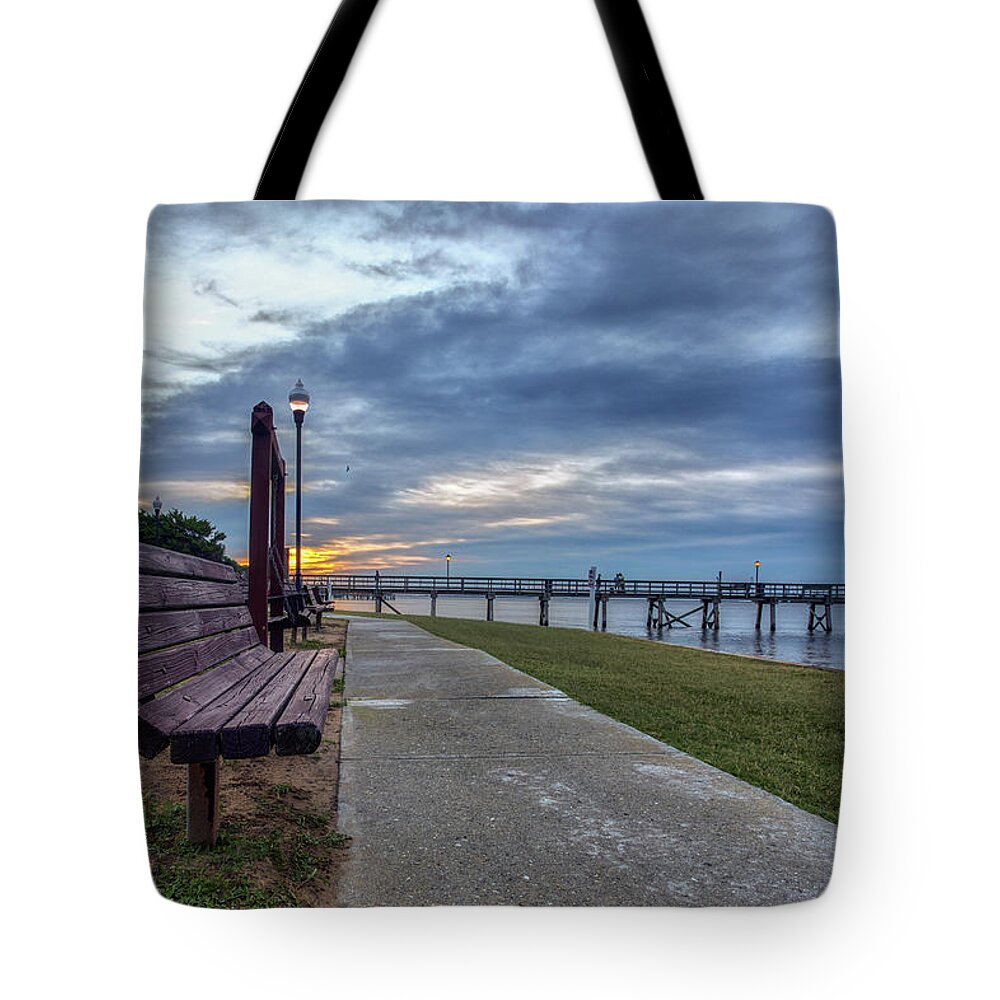 Southport Tote Bag featuring the photograph Southport Morning by Nick Noble