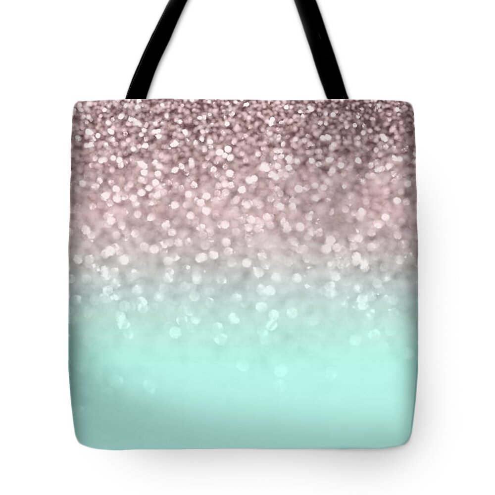 Sparkling Rose Tote Bags