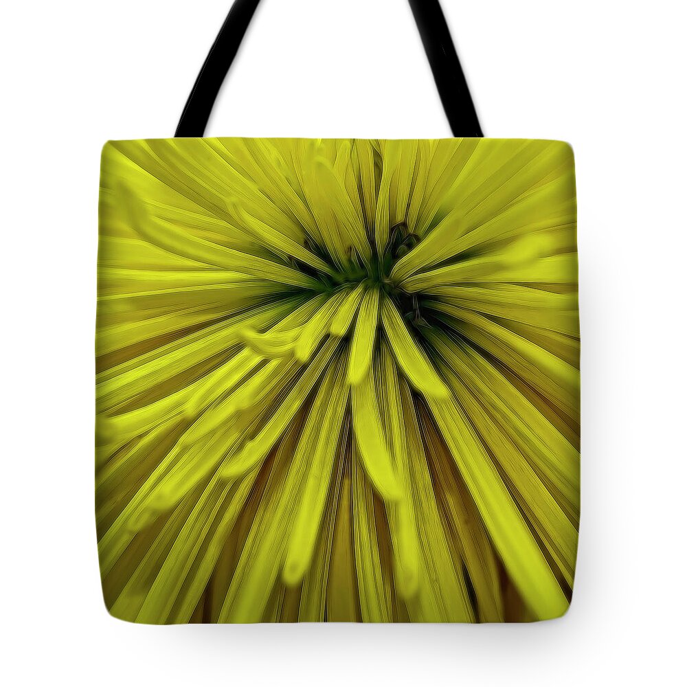 Flower Tote Bag featuring the photograph Spider Mum 3983 by Cathy Kovarik