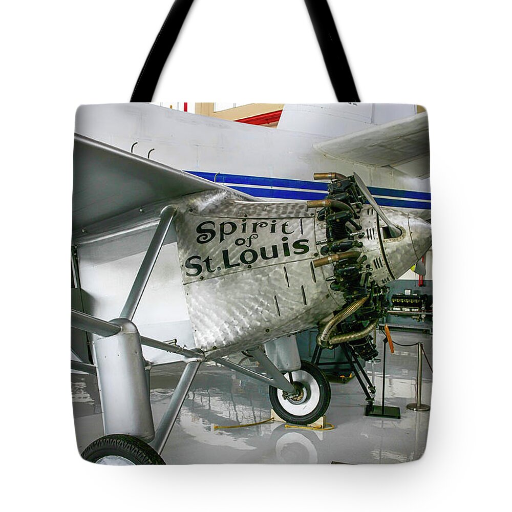 Aircraft Tote Bag featuring the photograph Spirit in Color by Chris Smith