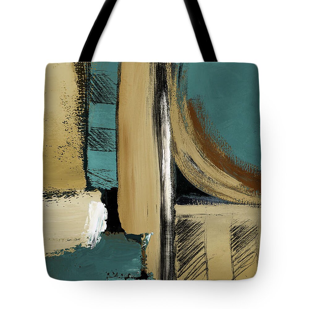 Spontaneous Tote Bag featuring the painting Spontaneity by Lanie Loreth
