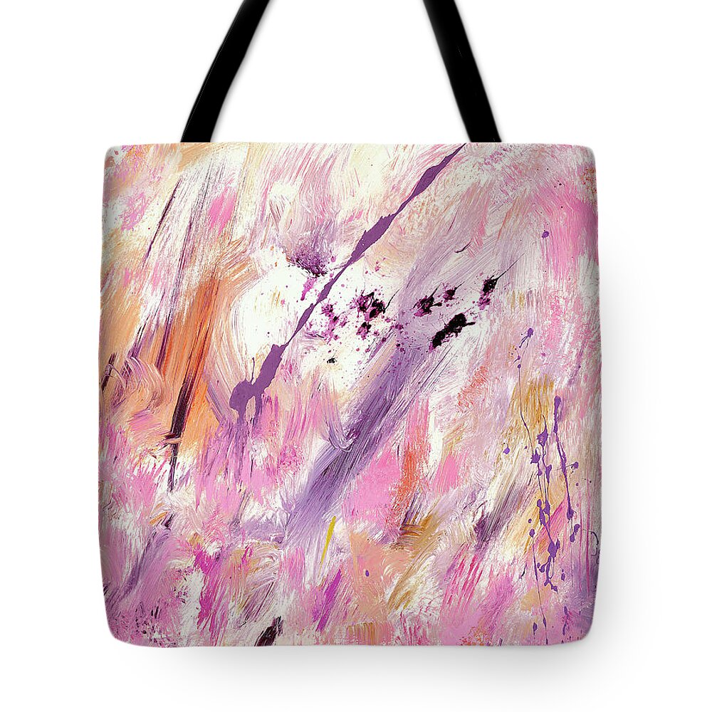 Spring Tote Bag featuring the painting Spring Explosion by Joe Loffredo