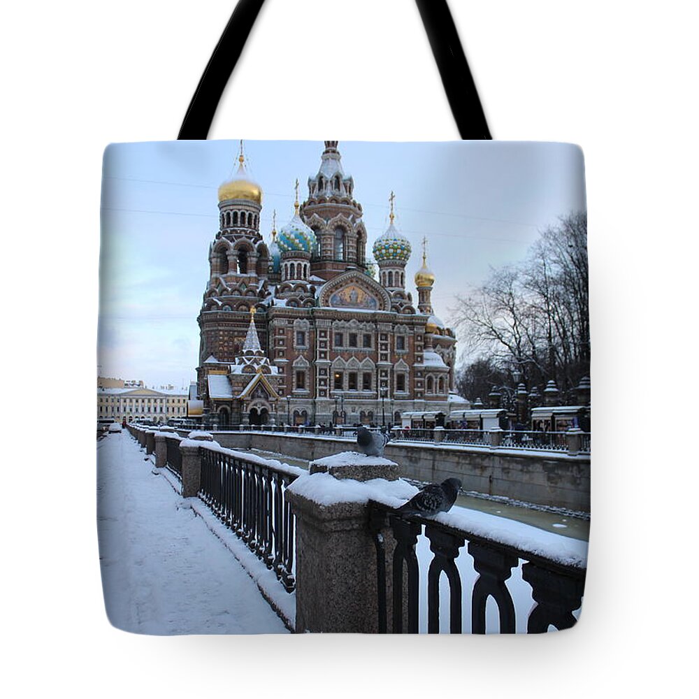 St. Petersburg Tote Bag featuring the photograph St. Petersburg by FD Graham