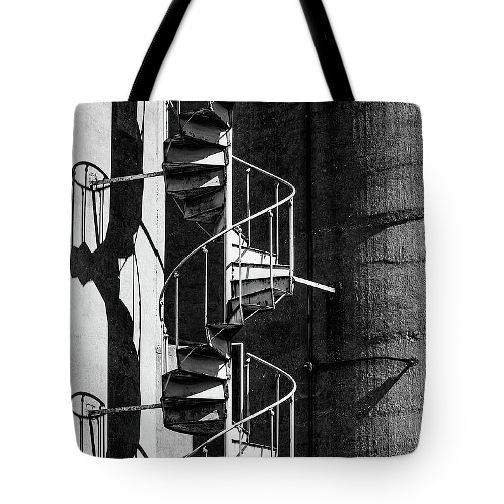 All Art Tote Bag featuring the photograph Stairway to... by Charles McCleanon