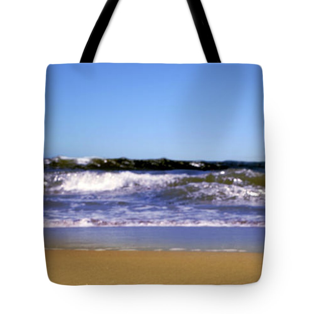 Water's Edge Tote Bag featuring the photograph Starfish Beach by Lpettet
