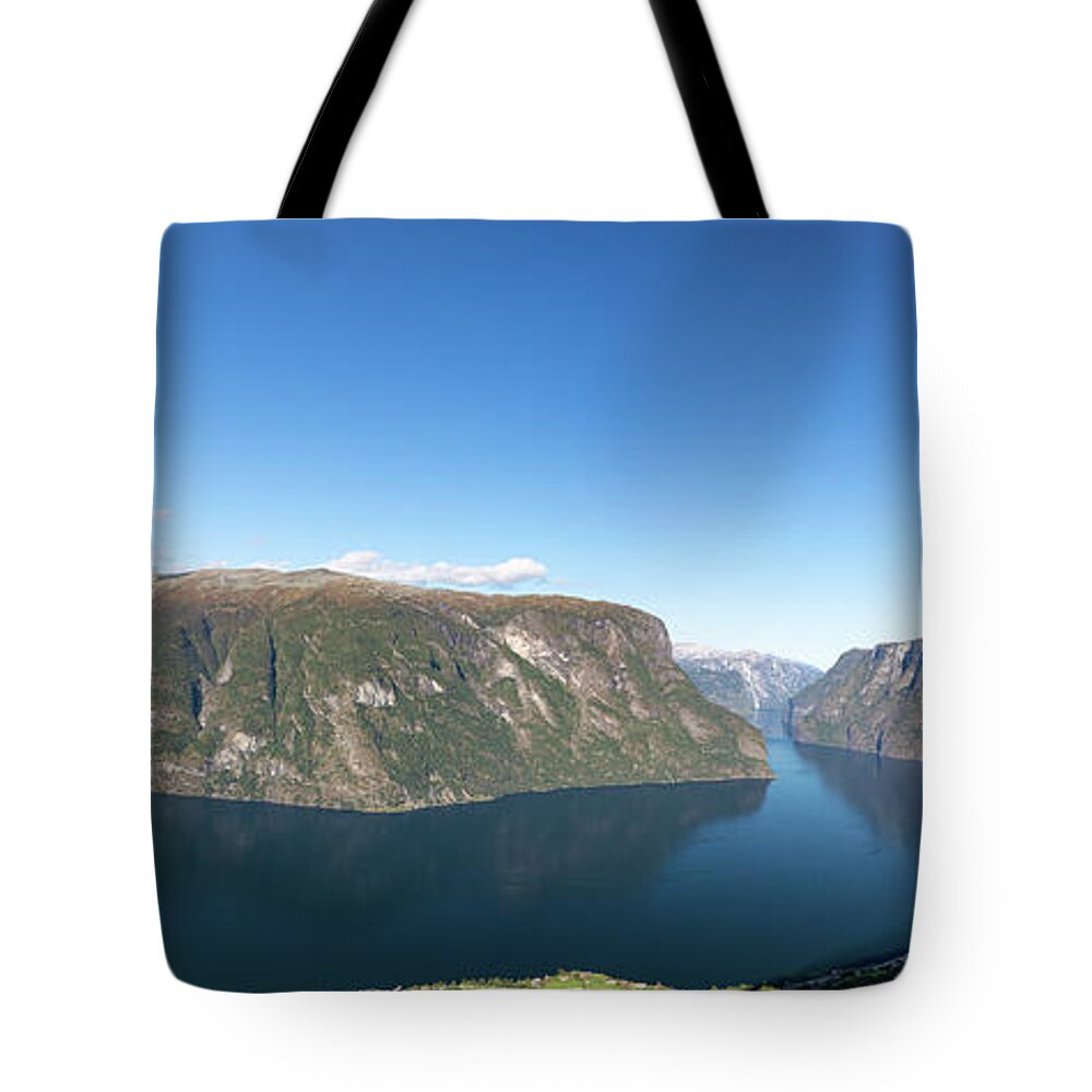 Outdoors Tote Bag featuring the photograph Stegastein, Norway by Andreas Levi