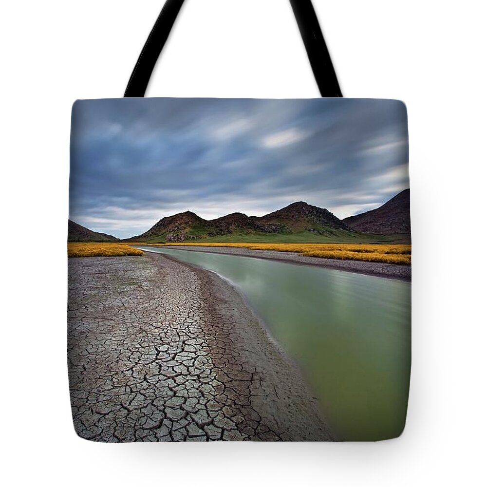 Tranquility Tote Bag featuring the photograph Stream Through Time by Tom Grubbe