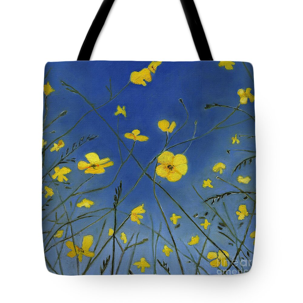 21st Century Tote Bag featuring the painting Summer Days And Lazy Ways, 2015 by Helen White